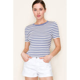 STACCATO - STRIPED PULLOVER SWEATER