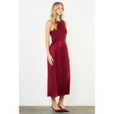 THML - Sleeveless Mixed Media Dress