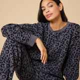 Softies - Marshmallow Leopard Crew Neck Lounge Set