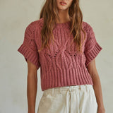 By Together CALI CROCHET TOP