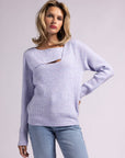 Weekend Los Angeles - Asymmetrical Sweater - Sloan Top