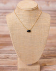 Swara Jewelry LLC - Dainty Gemstone Necklace