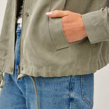 Be Cool - Utility Jacket With Welt Pockets