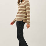Be Cool - Henley Knit Sweater