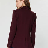 Current Air - Notch Collar Double Breasted Jacket (preorder- arrives 8/30)