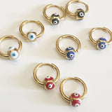 High Vibe Sentiments - Evil Eye Huggies