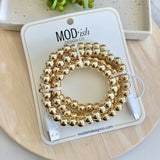 MODish Design Co - Beaded Phone Charger - Gold