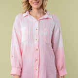 White Birch Long Sleeve Tie Dye Shirt (online only)