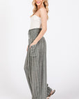 SAGE + FIG Cotton Gauze Wash Stripe Pants