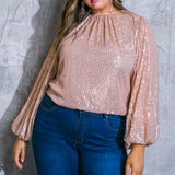 HOPE YOU REMEMBER SEQUIN TOP, Flying Tomato (online only)