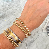 14k Gold Filled Bracelet (4mm), Arm Candy by Alysa