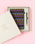 B.Yellowtail - "Resilience" Stripes Journal + Pen Set