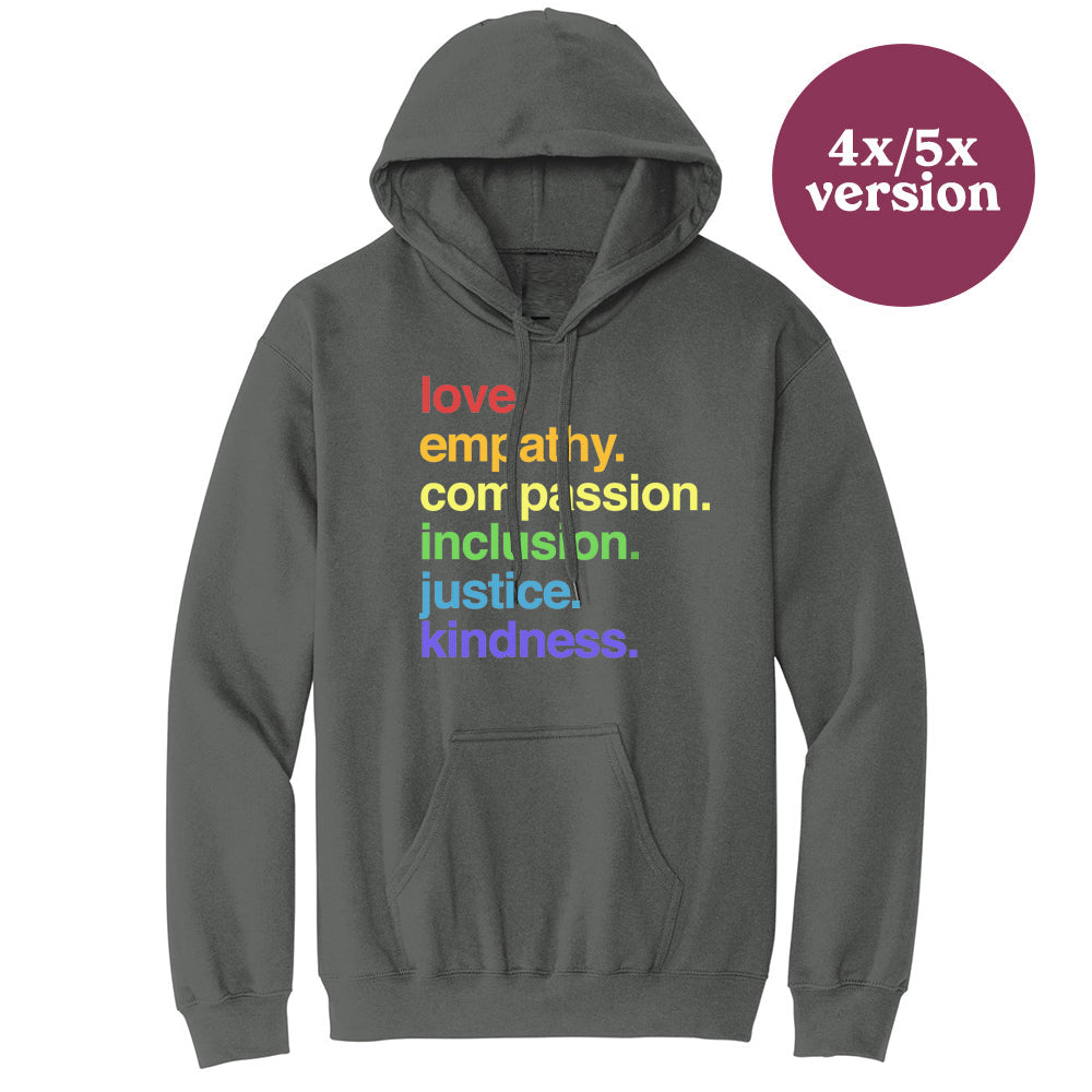 'Kindness Is' Pride Pullover Fleece, Kind Cotton (online only)