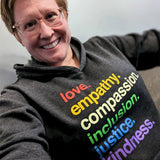 'Kindness Is' Pride Pullover Fleece, Kind Cotton (online only)