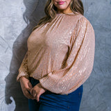 HOPE YOU REMEMBER SEQUIN TOP, Flying Tomato (online only)