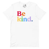 Be Kind Rainbow Classic Tee, Kind Cotton