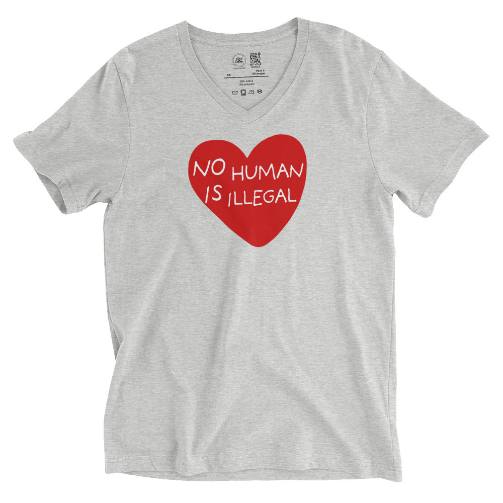 No Human Is Illegal Classic Tee, Kind Cotton