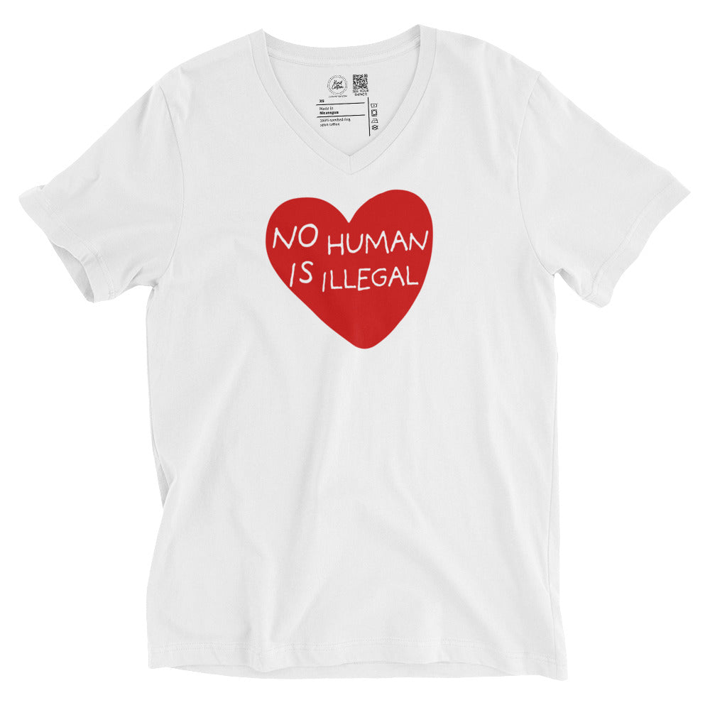 No Human Is Illegal Classic Tee, Kind Cotton