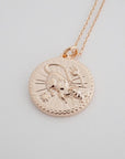 Chinese Zodiac Coin Necklace - Rat