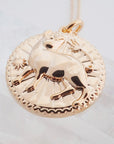 Chinese Zodiac Coin Necklace - Pig