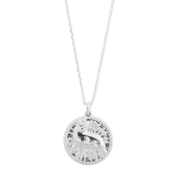 Chinese Zodiac Coin Necklace - Pig