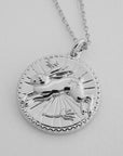 Chinese Zodiac Coin Necklace - Rabbit