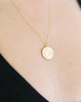 Chinese Zodiac Coin Necklace - Rabbit