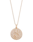 Chinese Zodiac Coin Necklace - Snake- Honeycat Jewelry