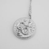 Chinese Zodiac Coin Necklace - Snake- Honeycat Jewelry