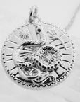 Chinese Zodiac Coin Necklace - Snake- Honeycat Jewelry