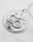 Chinese Zodiac Coin Necklace - Snake- Honeycat Jewelry