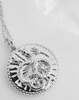 Chinese Zodiac Coin Necklace - Snake- Honeycat Jewelry