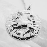 Chinese Zodiac Coin Necklace - Dog- Honeycat Jewelry