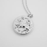 Chinese Zodiac Coin Necklace - Dog- Honeycat Jewelry