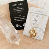 Chinese Zodiac Coin Necklace - Dog- Honeycat Jewelry