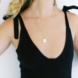 Chinese Zodiac Coin Necklace - Dog- Honeycat Jewelry