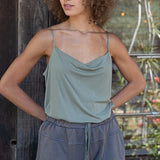 Feels Like a Rose Petal Cami Top- Pol