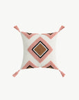 Geometric Graphic Tassel Decorative Throw Pillow Case