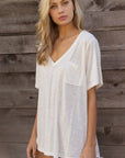 Super Soft Basic Slub Tee- Pol