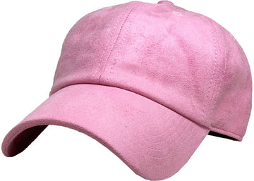 KBETHOS - SUEDE BASEBALL CAP: LPK