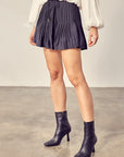 Pleated Skort by Mustard Seed