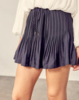 Pleated Skort by Mustard Seed