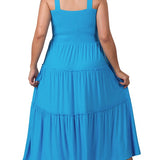 Tiered Midi Dress- Various Colors- Plus Sizes