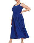 Tiered Midi Dress- Various Colors- Plus Sizes