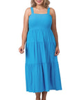 Tiered Midi Dress- Various Colors- Plus Sizes