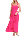 Tiered Midi Dress- Various Colors