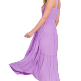 Tiered Midi Dress- Various Colors