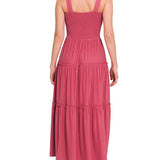 Tiered Midi Dress- Various Colors