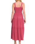 Tiered Midi Dress- Various Colors