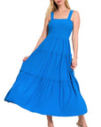 Tiered Midi Dress- Various Colors